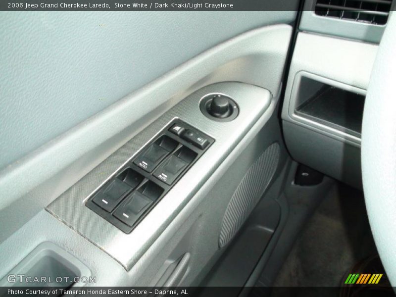 Stone White / Dark Khaki/Light Graystone 2006 Jeep Grand Cherokee Laredo