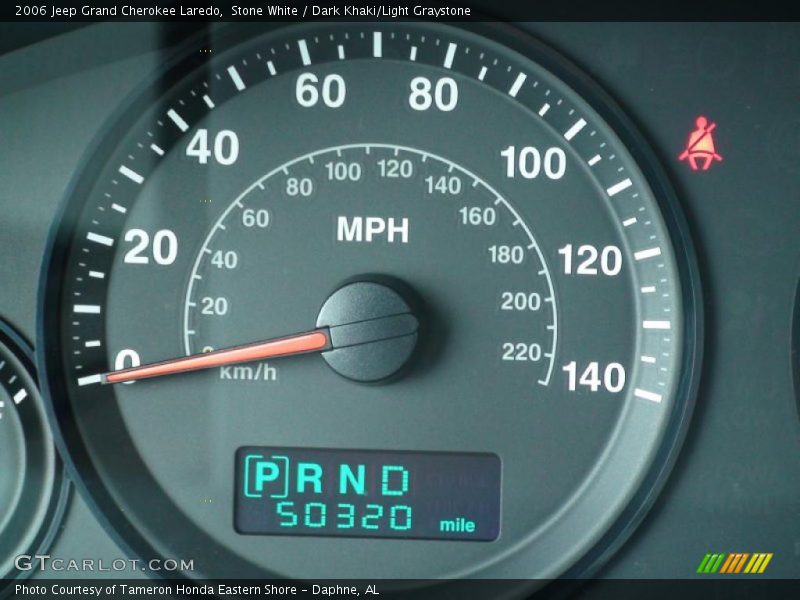 Stone White / Dark Khaki/Light Graystone 2006 Jeep Grand Cherokee Laredo
