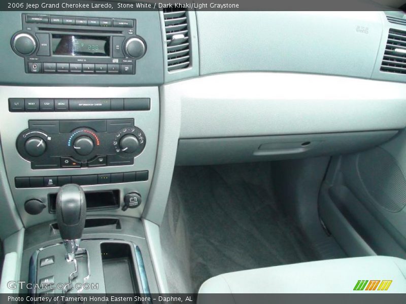 Stone White / Dark Khaki/Light Graystone 2006 Jeep Grand Cherokee Laredo