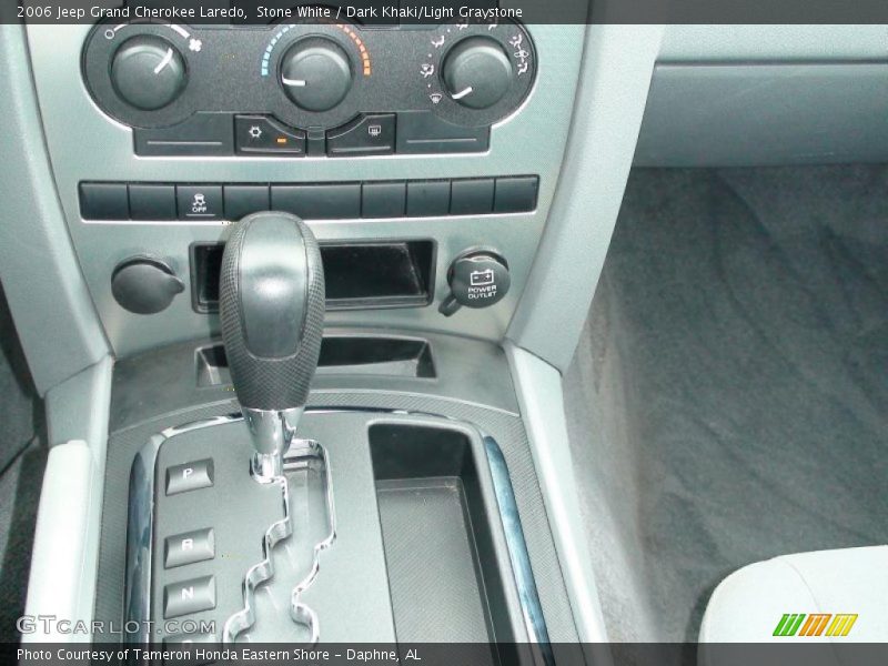 Stone White / Dark Khaki/Light Graystone 2006 Jeep Grand Cherokee Laredo
