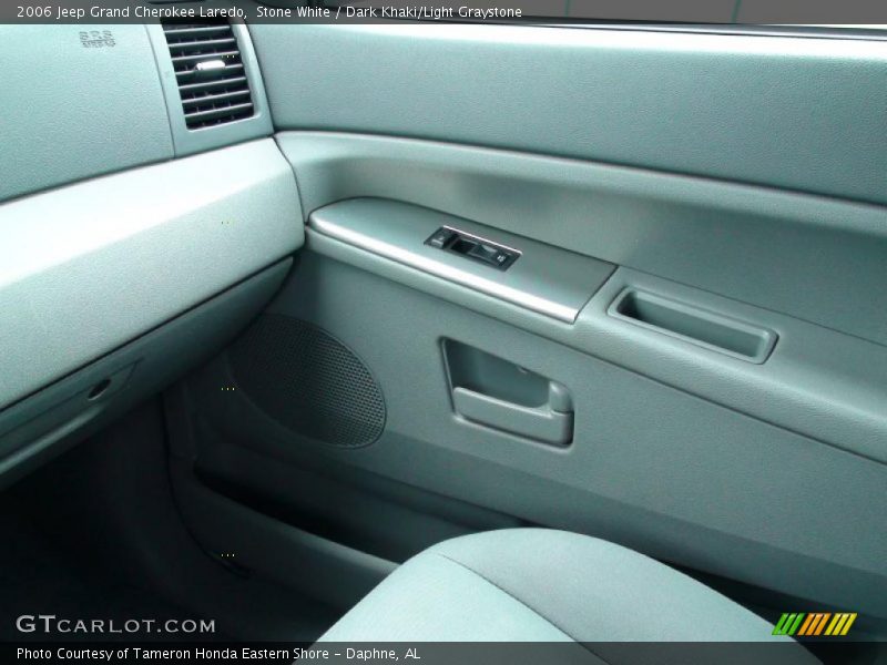 Stone White / Dark Khaki/Light Graystone 2006 Jeep Grand Cherokee Laredo