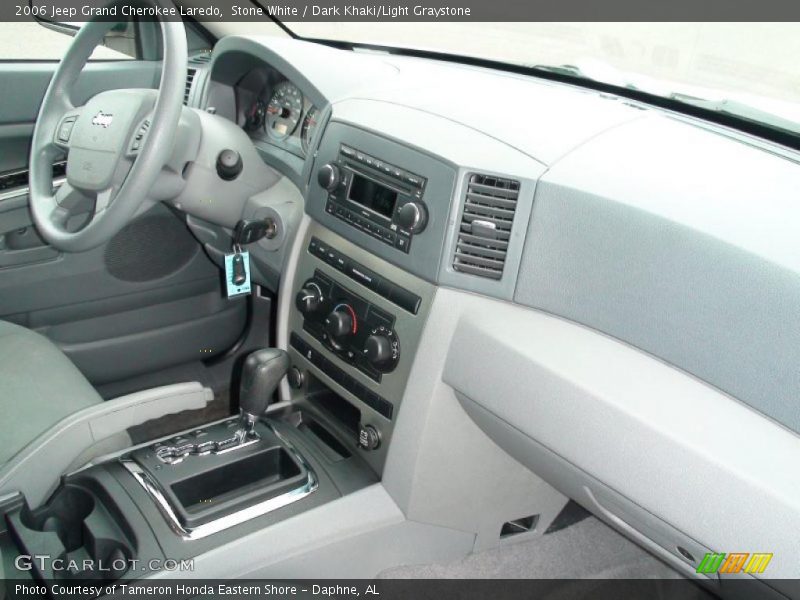 Stone White / Dark Khaki/Light Graystone 2006 Jeep Grand Cherokee Laredo