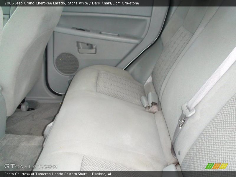 Stone White / Dark Khaki/Light Graystone 2006 Jeep Grand Cherokee Laredo