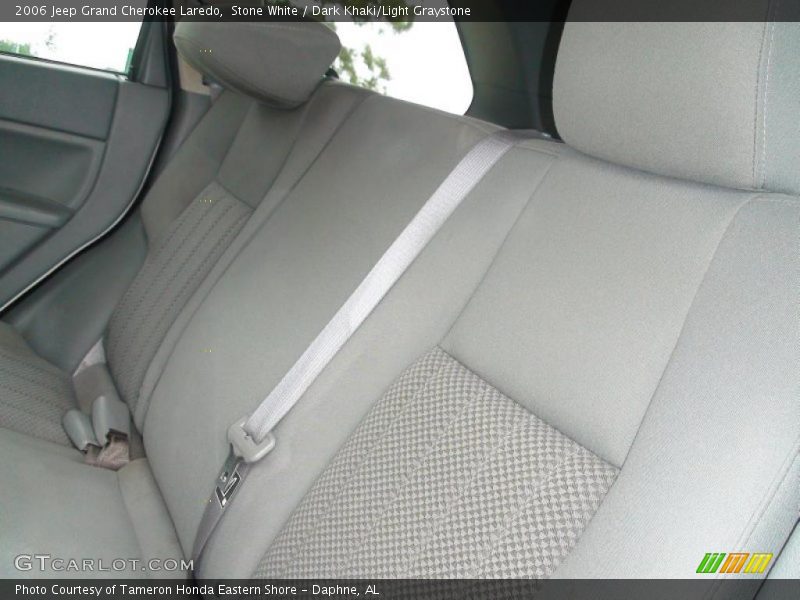 Stone White / Dark Khaki/Light Graystone 2006 Jeep Grand Cherokee Laredo