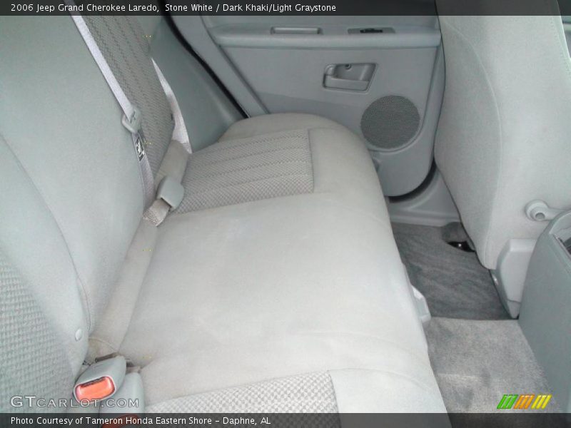 Stone White / Dark Khaki/Light Graystone 2006 Jeep Grand Cherokee Laredo