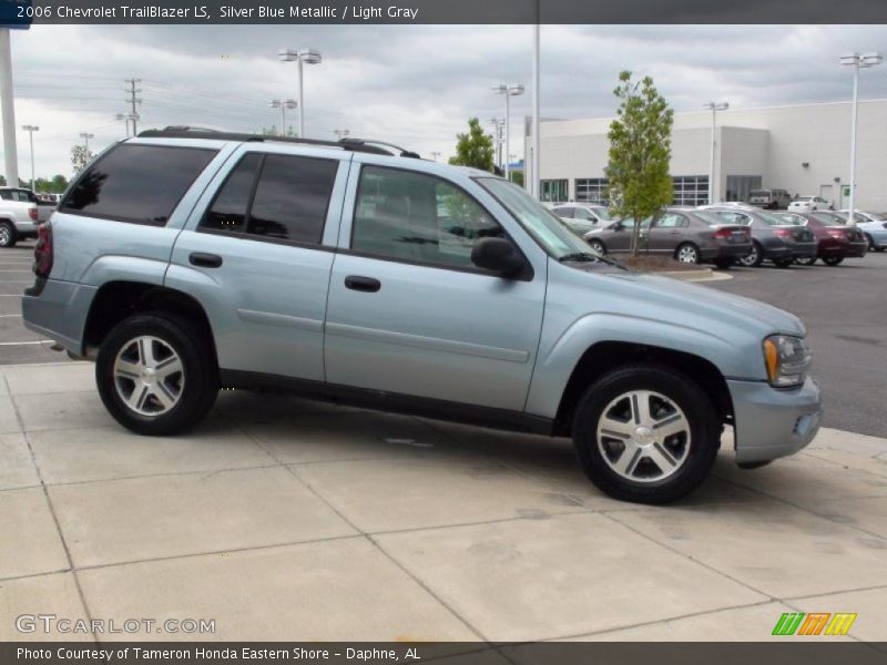 Silver Blue Metallic / Light Gray 2006 Chevrolet TrailBlazer LS