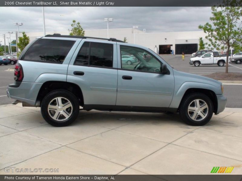 Silver Blue Metallic / Light Gray 2006 Chevrolet TrailBlazer LS