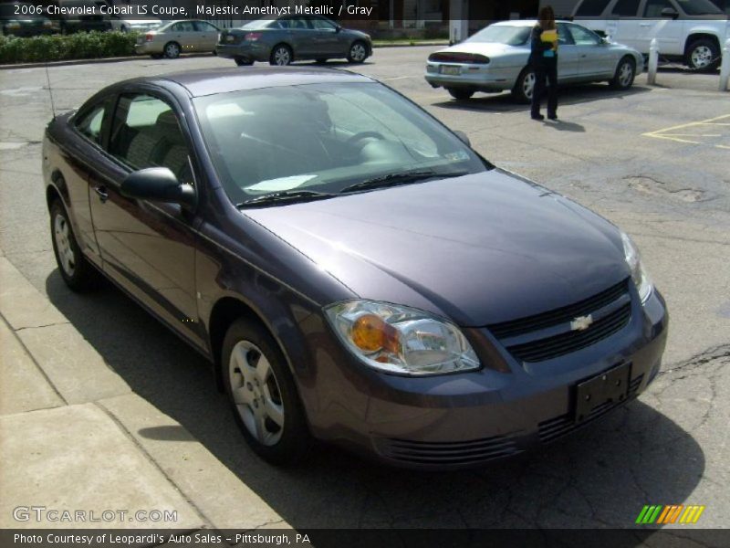 Majestic Amethyst Metallic / Gray 2006 Chevrolet Cobalt LS Coupe