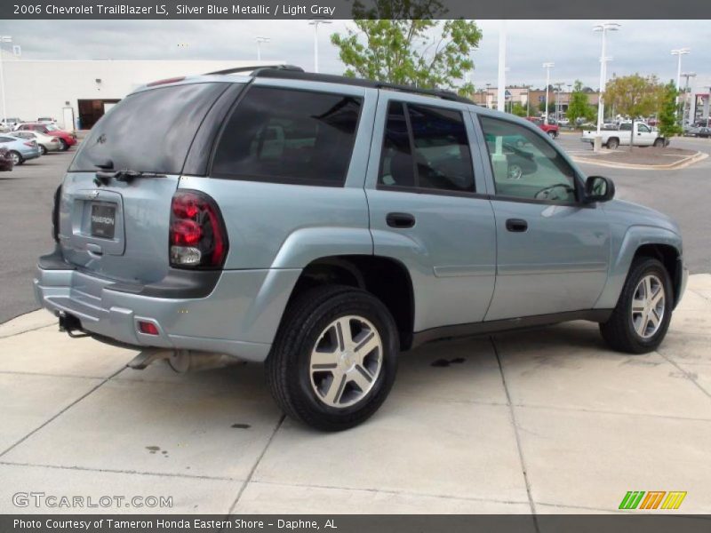 Silver Blue Metallic / Light Gray 2006 Chevrolet TrailBlazer LS