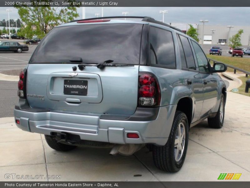 Silver Blue Metallic / Light Gray 2006 Chevrolet TrailBlazer LS