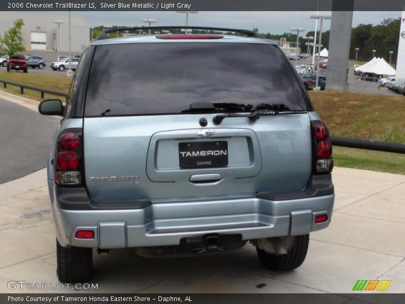 Silver Blue Metallic / Light Gray 2006 Chevrolet TrailBlazer LS