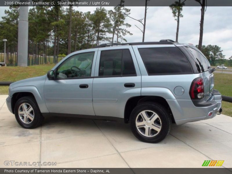 Silver Blue Metallic / Light Gray 2006 Chevrolet TrailBlazer LS