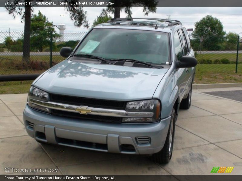 Silver Blue Metallic / Light Gray 2006 Chevrolet TrailBlazer LS
