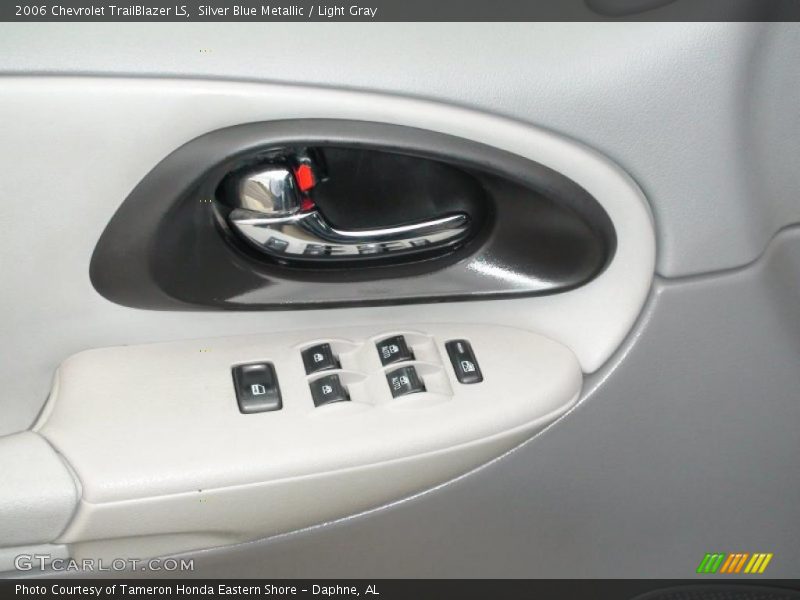 Silver Blue Metallic / Light Gray 2006 Chevrolet TrailBlazer LS