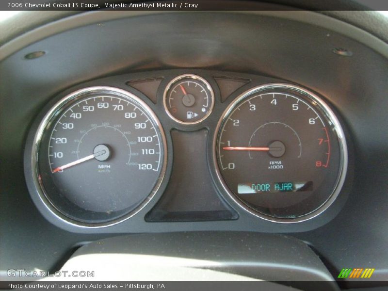 Majestic Amethyst Metallic / Gray 2006 Chevrolet Cobalt LS Coupe