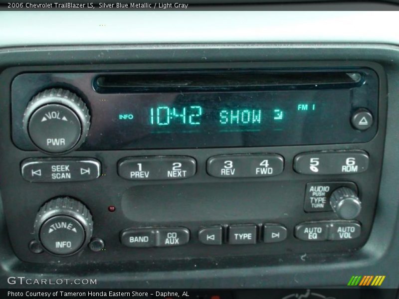 Silver Blue Metallic / Light Gray 2006 Chevrolet TrailBlazer LS