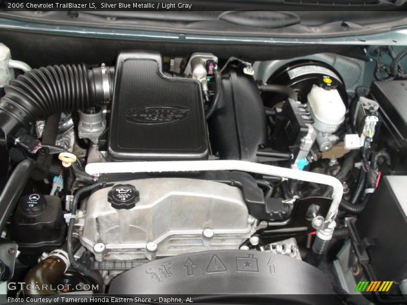 Silver Blue Metallic / Light Gray 2006 Chevrolet TrailBlazer LS