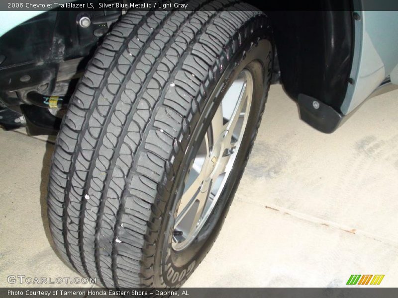 Silver Blue Metallic / Light Gray 2006 Chevrolet TrailBlazer LS