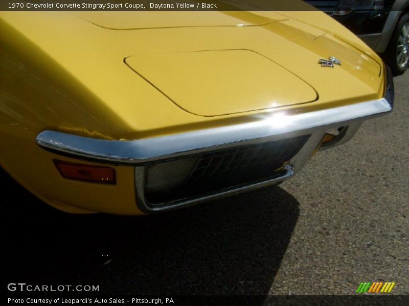 Daytona Yellow / Black 1970 Chevrolet Corvette Stingray Sport Coupe