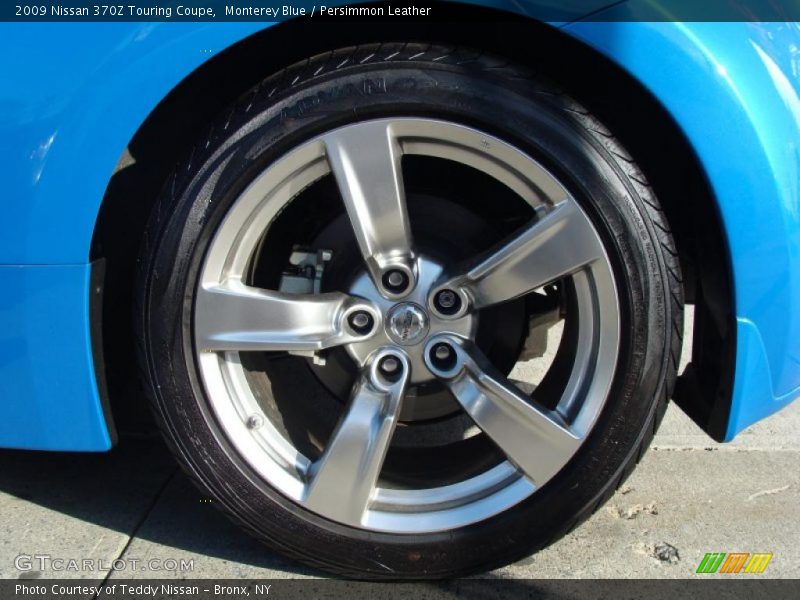 Monterey Blue / Persimmon Leather 2009 Nissan 370Z Touring Coupe