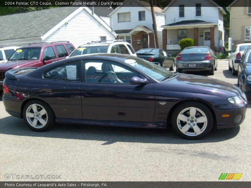 Cosmos Purple Metallic / Dark Purple 2004 Pontiac GTO Coupe