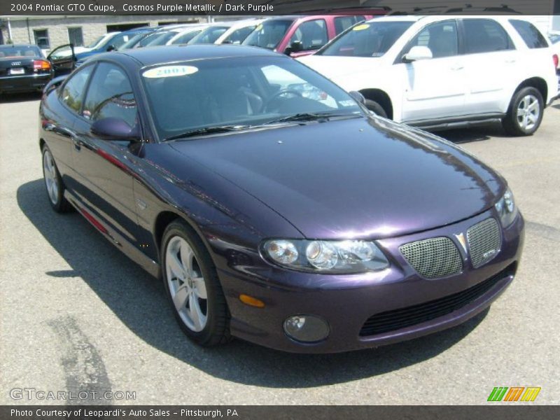 Cosmos Purple Metallic / Dark Purple 2004 Pontiac GTO Coupe