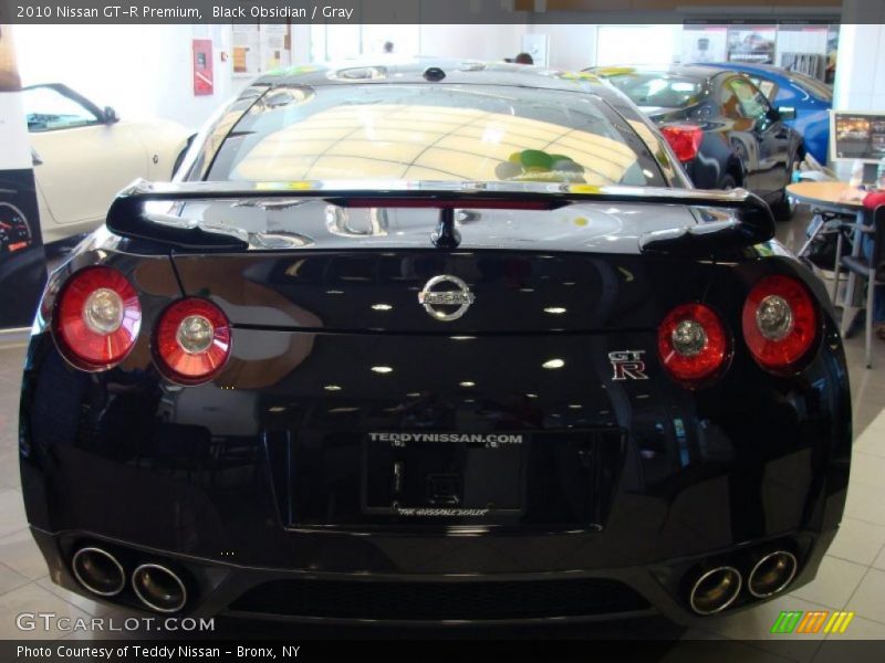 Black Obsidian / Gray 2010 Nissan GT-R Premium