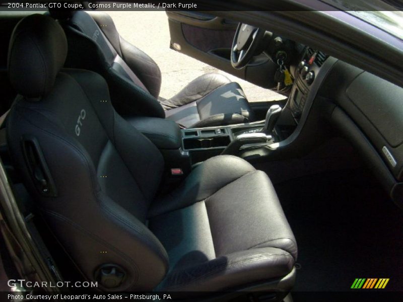 Cosmos Purple Metallic / Dark Purple 2004 Pontiac GTO Coupe