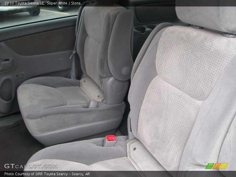 Super White / Stone 2010 Toyota Sienna LE