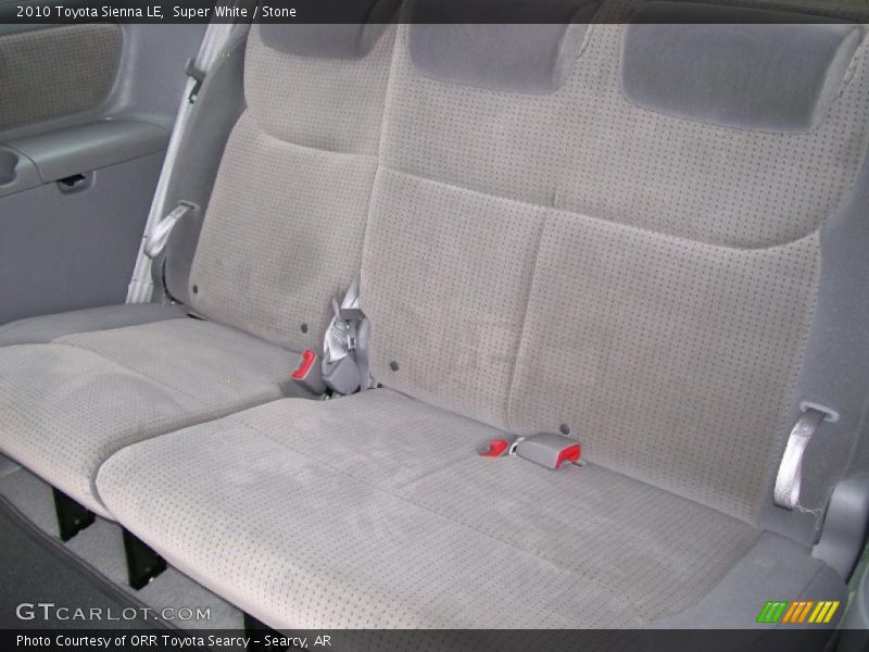 Super White / Stone 2010 Toyota Sienna LE