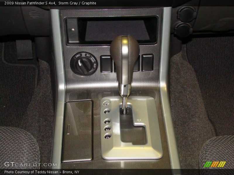 Storm Gray / Graphite 2009 Nissan Pathfinder S 4x4
