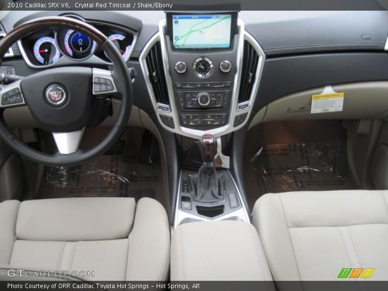 Crystal Red Tintcoat / Shale/Ebony 2010 Cadillac SRX V6