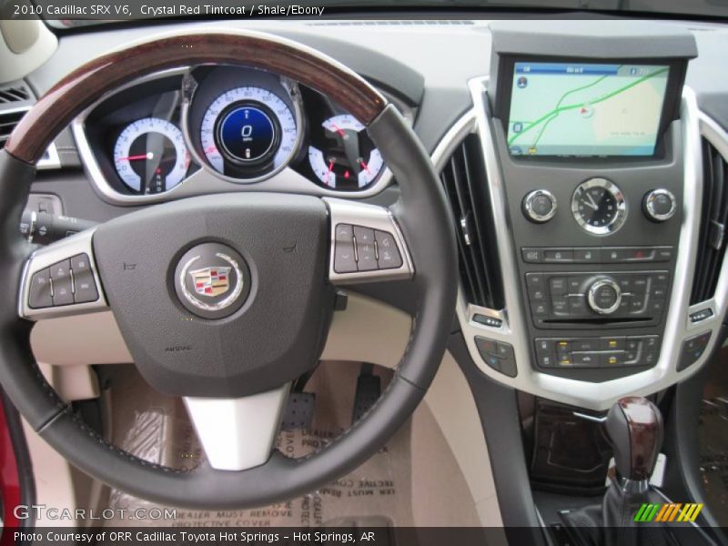 Crystal Red Tintcoat / Shale/Ebony 2010 Cadillac SRX V6