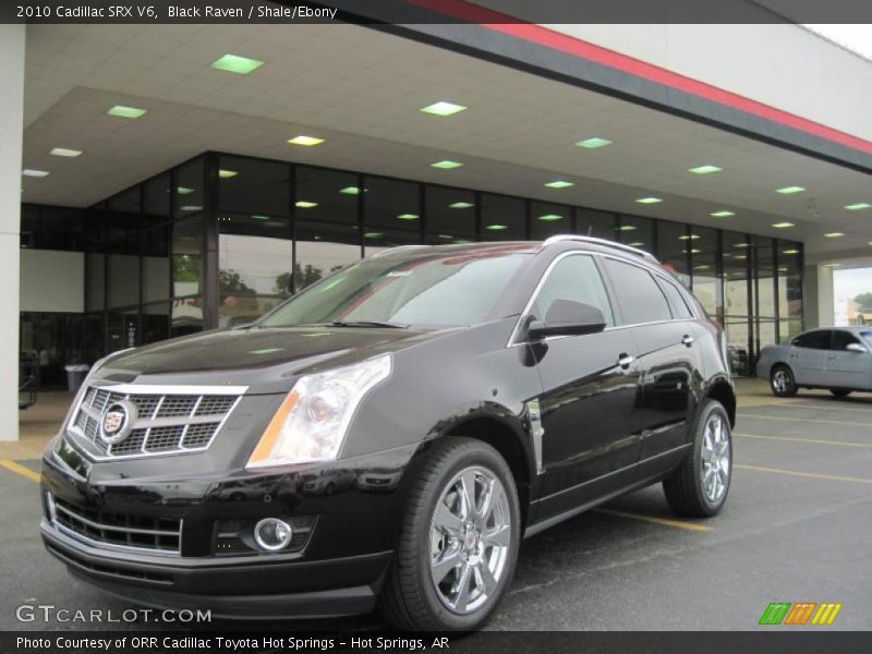 Black Raven / Shale/Ebony 2010 Cadillac SRX V6