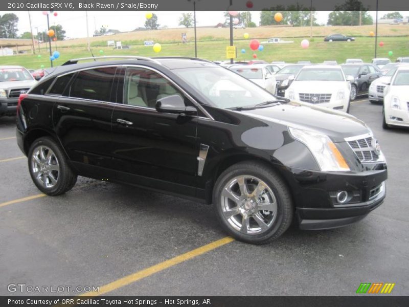 Black Raven / Shale/Ebony 2010 Cadillac SRX V6