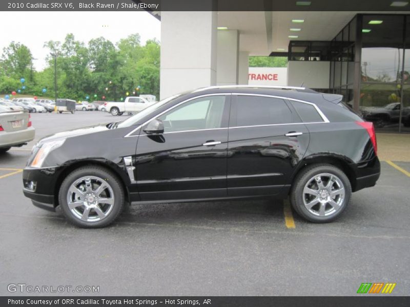 Black Raven / Shale/Ebony 2010 Cadillac SRX V6