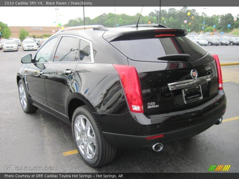 Black Raven / Shale/Ebony 2010 Cadillac SRX V6