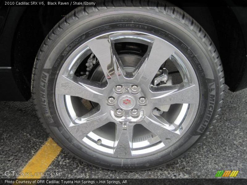 Black Raven / Shale/Ebony 2010 Cadillac SRX V6