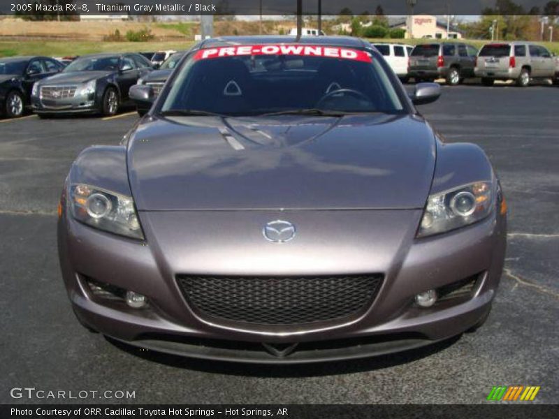 Titanium Gray Metallic / Black 2005 Mazda RX-8