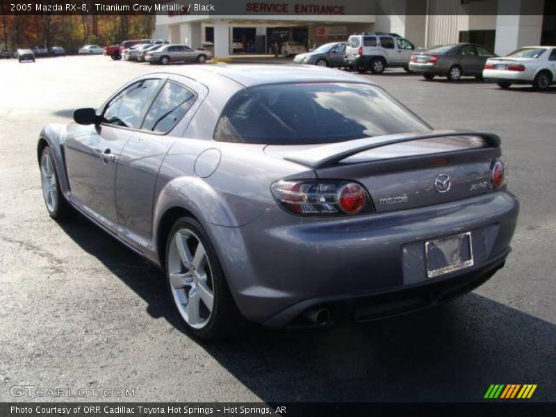 Titanium Gray Metallic / Black 2005 Mazda RX-8