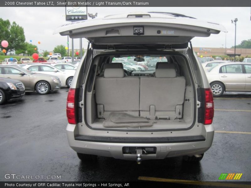 Silver Birch Metallic / Light Titanium/Dark Titanium 2008 Chevrolet Tahoe LTZ