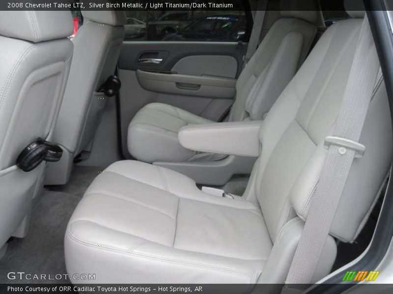Silver Birch Metallic / Light Titanium/Dark Titanium 2008 Chevrolet Tahoe LTZ