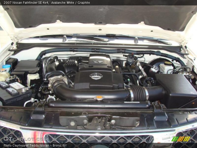 Avalanche White / Graphite 2007 Nissan Pathfinder SE 4x4