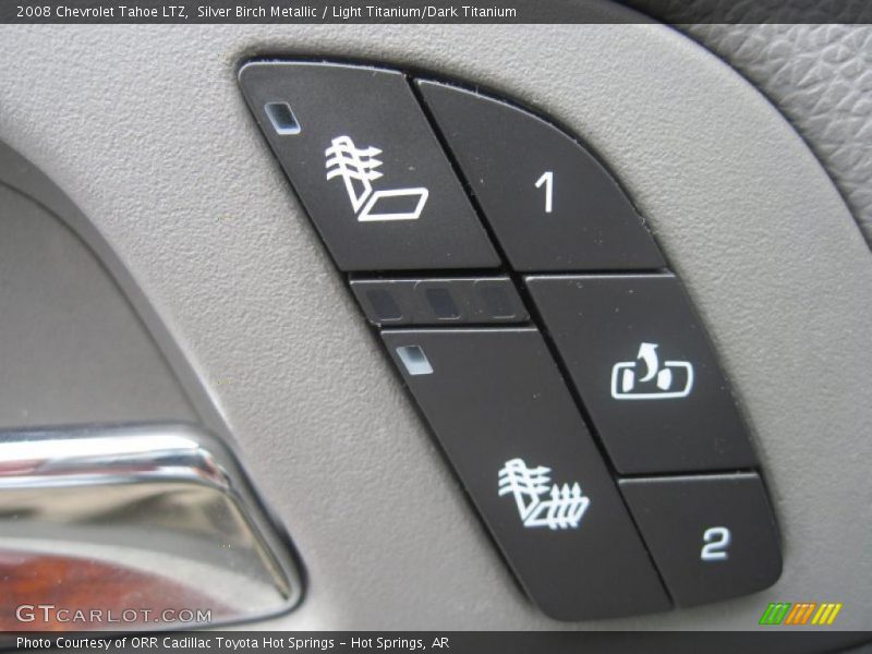 Silver Birch Metallic / Light Titanium/Dark Titanium 2008 Chevrolet Tahoe LTZ