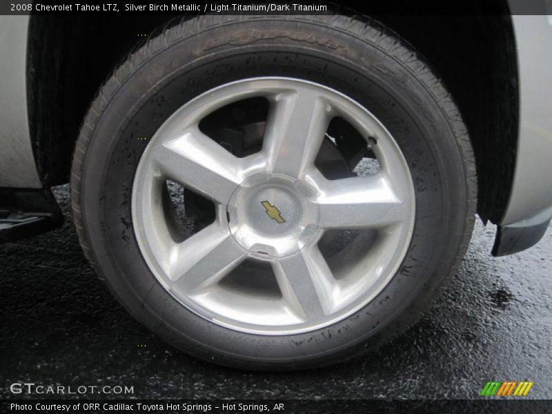 Silver Birch Metallic / Light Titanium/Dark Titanium 2008 Chevrolet Tahoe LTZ