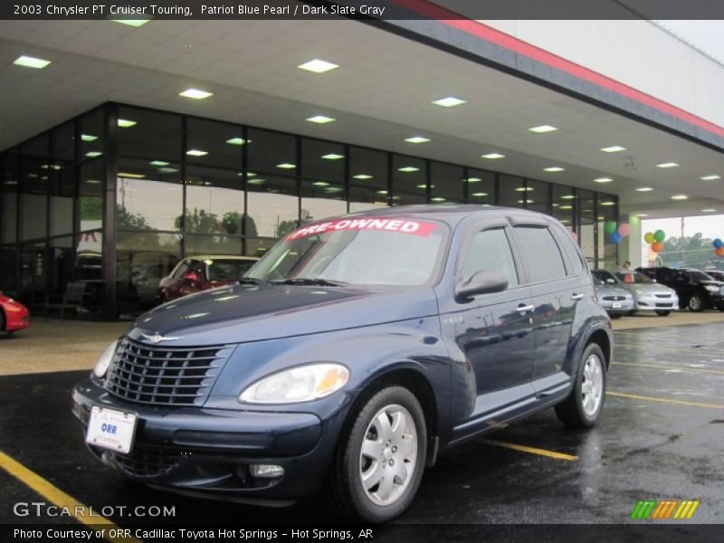 Patriot Blue Pearl / Dark Slate Gray 2003 Chrysler PT Cruiser Touring