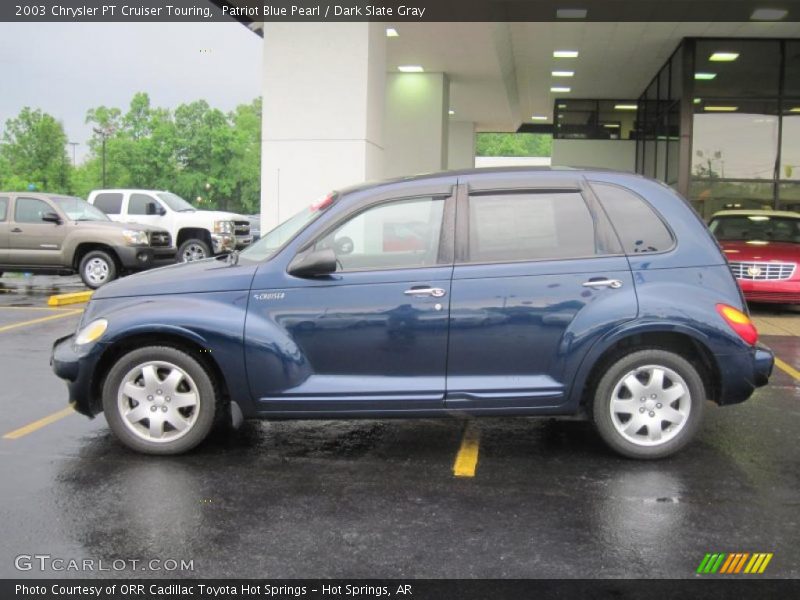 Patriot Blue Pearl / Dark Slate Gray 2003 Chrysler PT Cruiser Touring