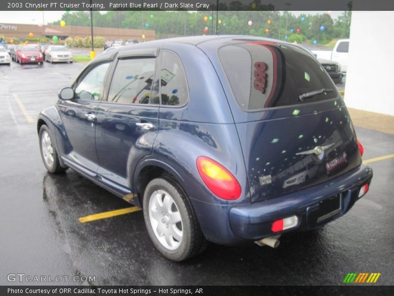 Patriot Blue Pearl / Dark Slate Gray 2003 Chrysler PT Cruiser Touring