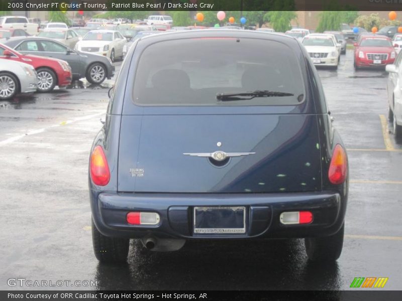 Patriot Blue Pearl / Dark Slate Gray 2003 Chrysler PT Cruiser Touring