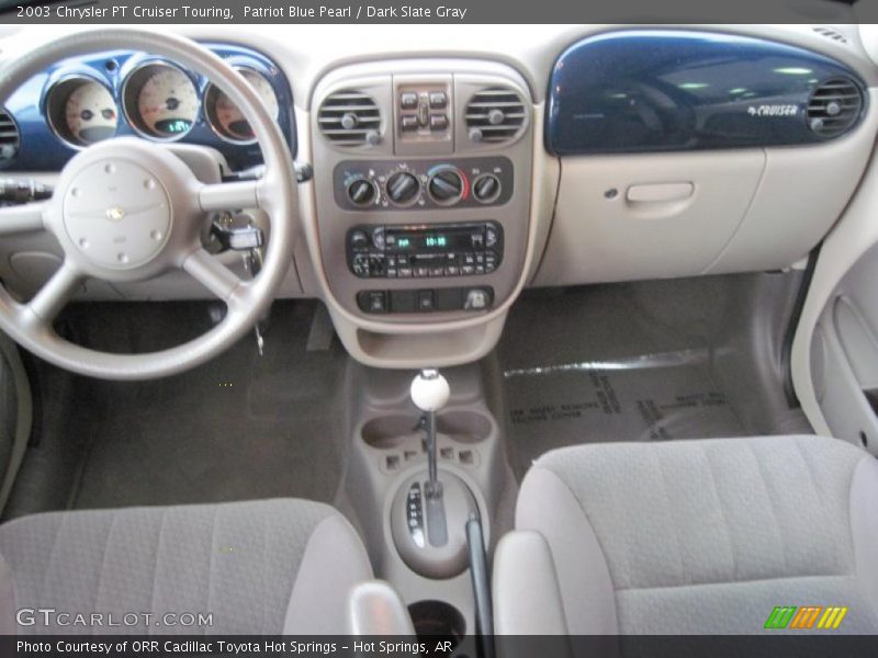 Patriot Blue Pearl / Dark Slate Gray 2003 Chrysler PT Cruiser Touring